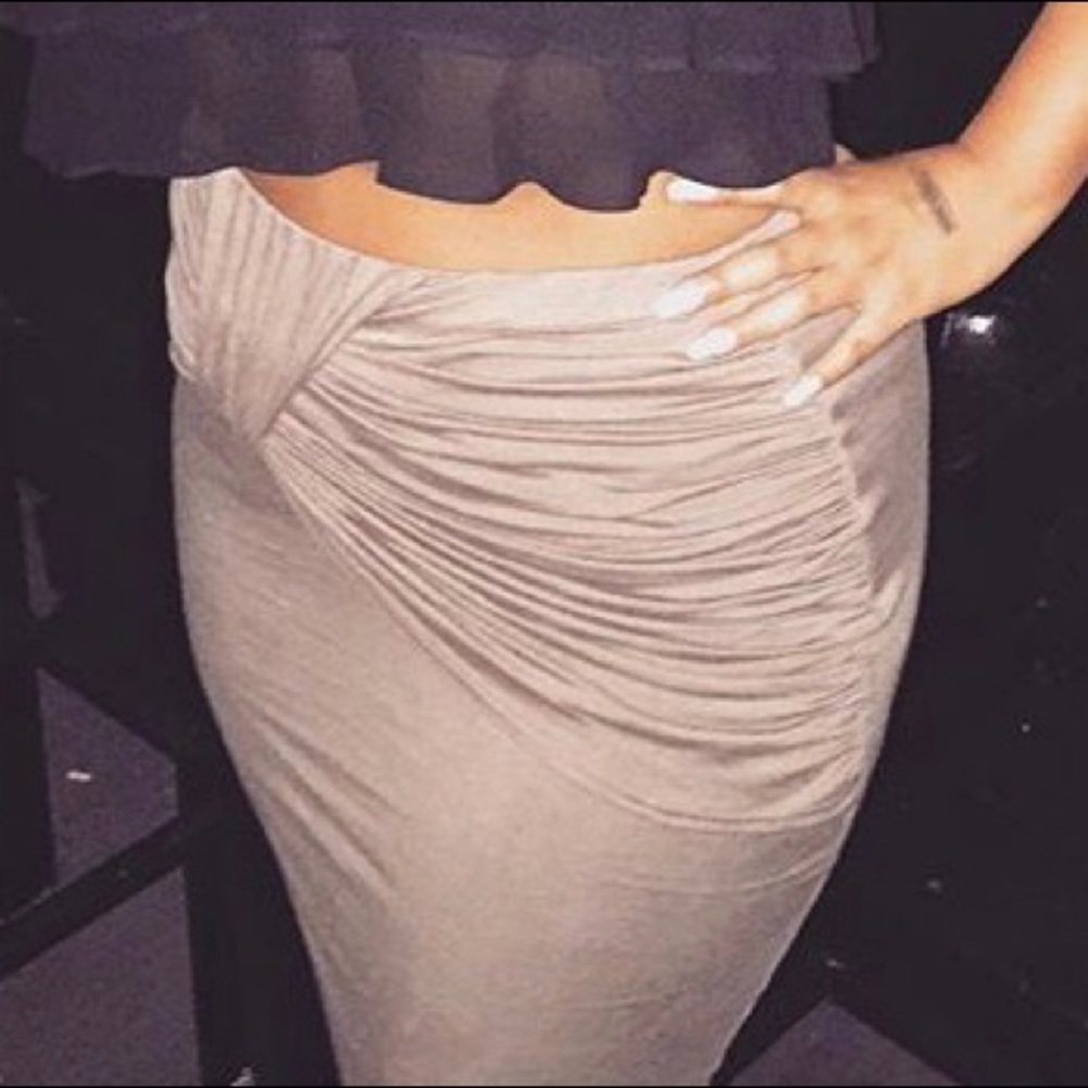 Tan Skirt